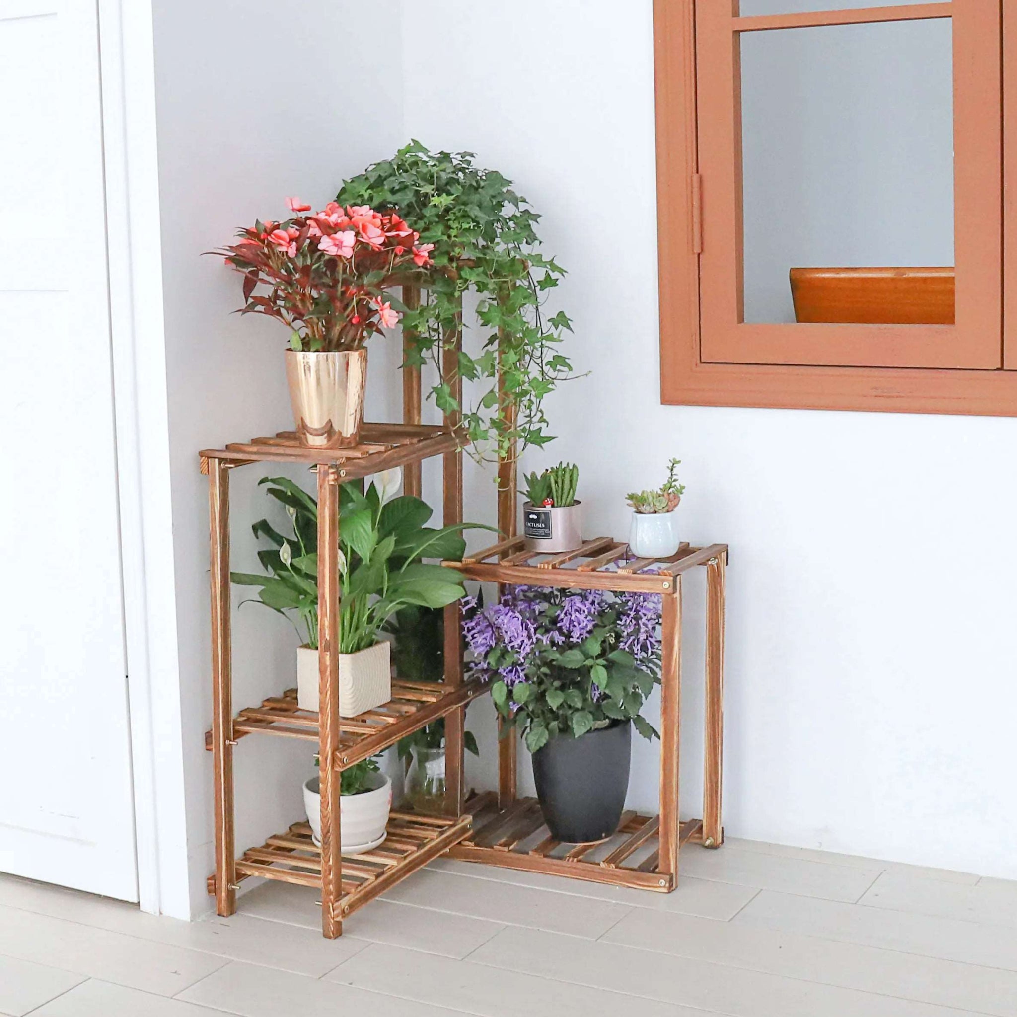 Etagere D'Angle Pour Plante - Mon Porte Plante