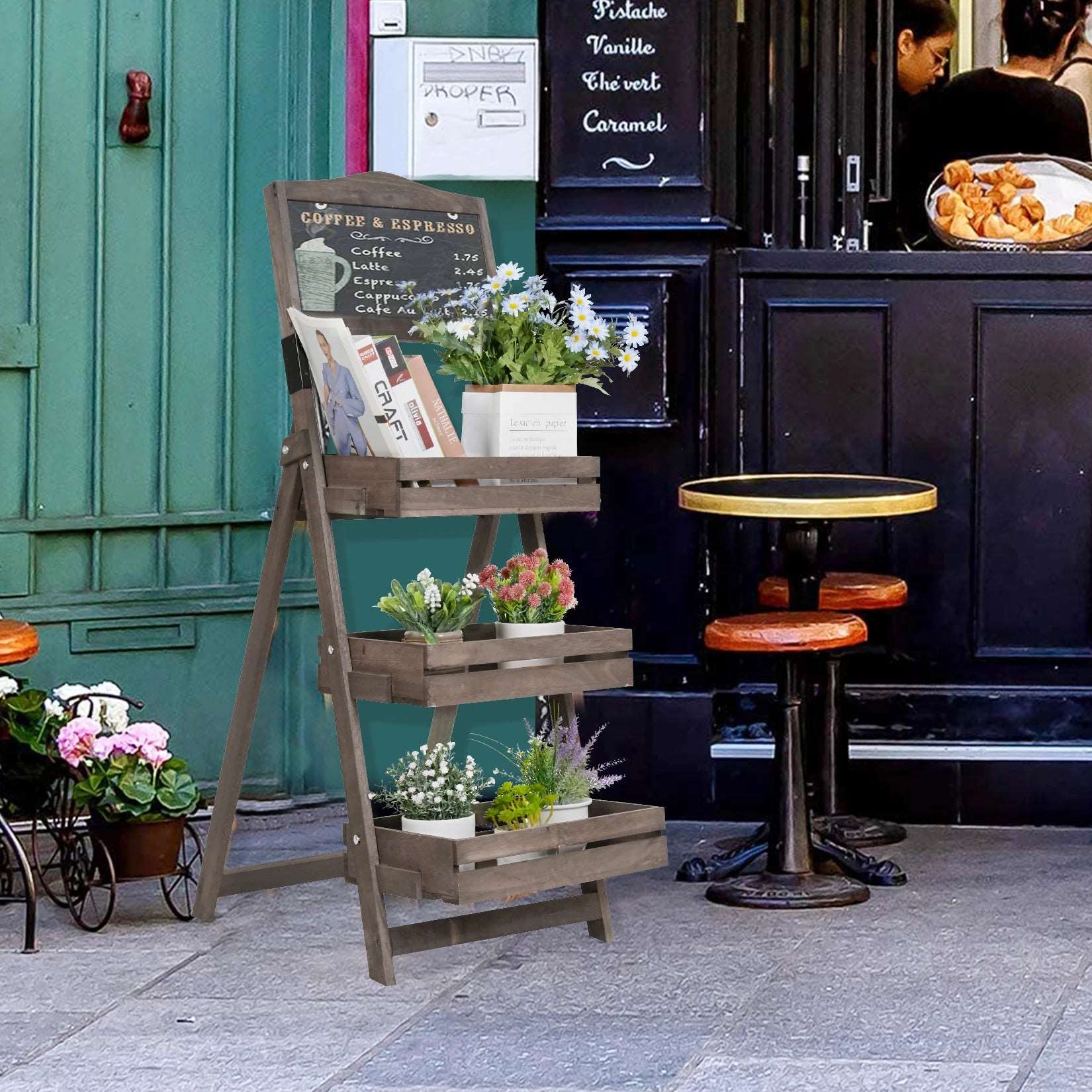 Etagere Escalier Pour Plantes - Mon Porte Plante