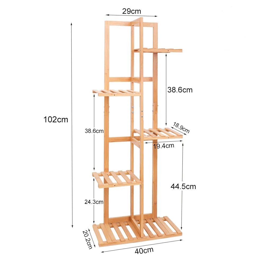 Etagere Plante Bambou - Mon Porte Plante