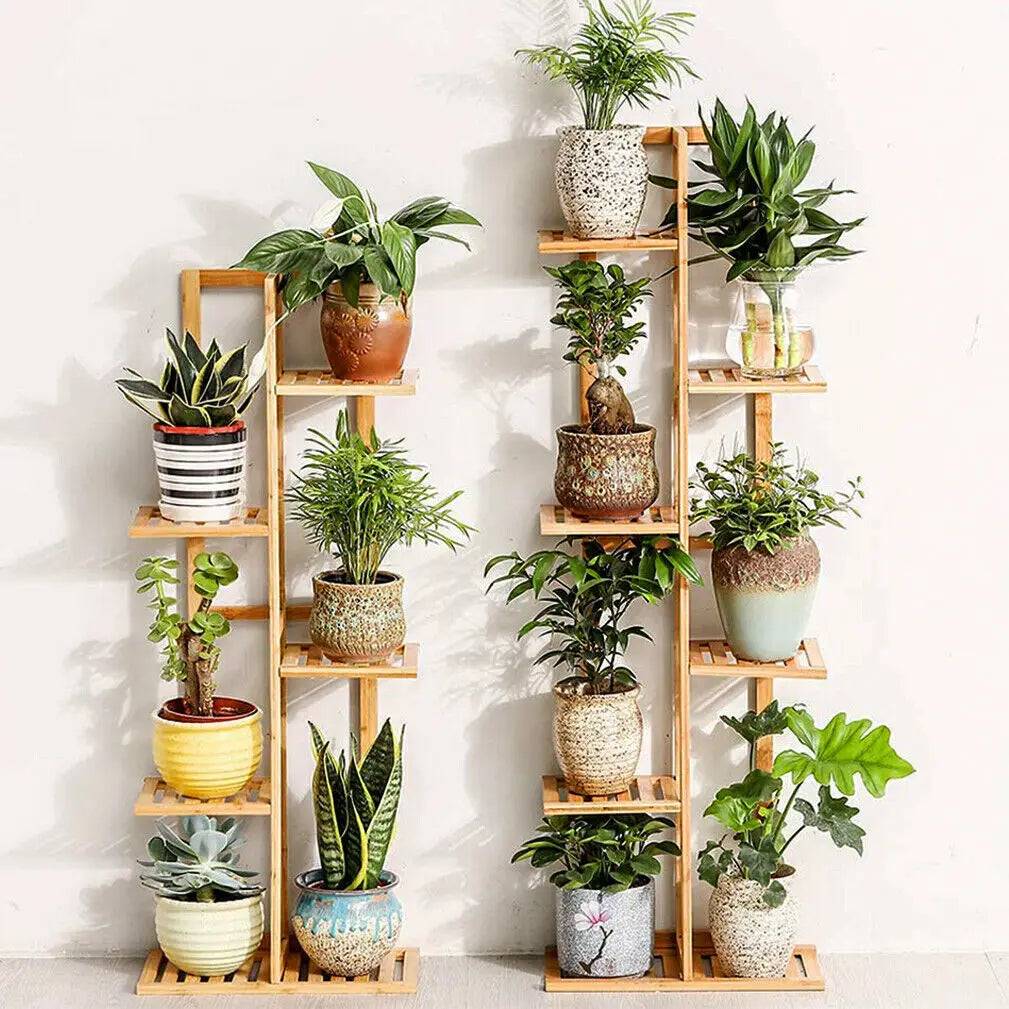 Etagere Plante Bambou - Mon Porte Plante