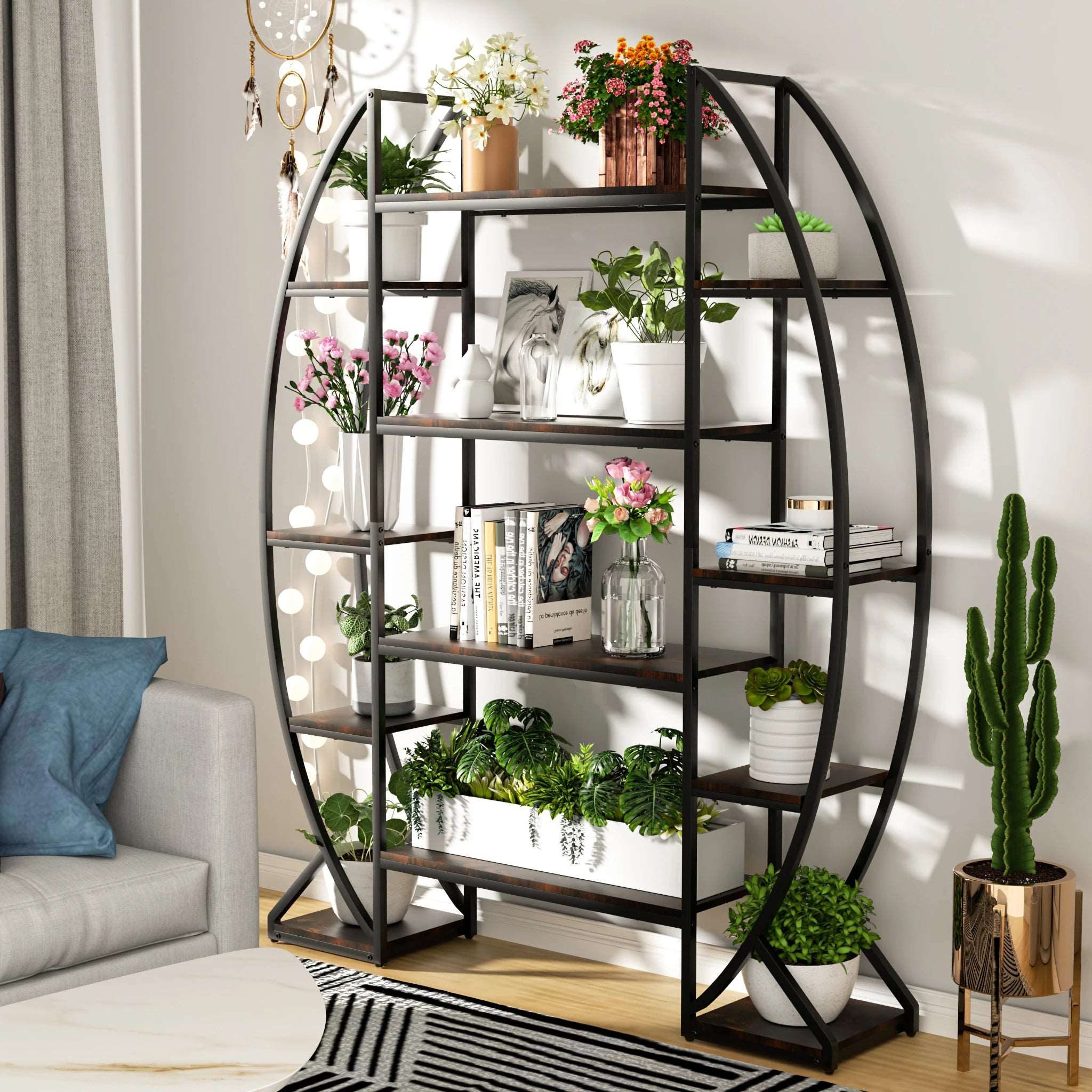 Etagere Plante Demi Lune - Mon Porte Plante