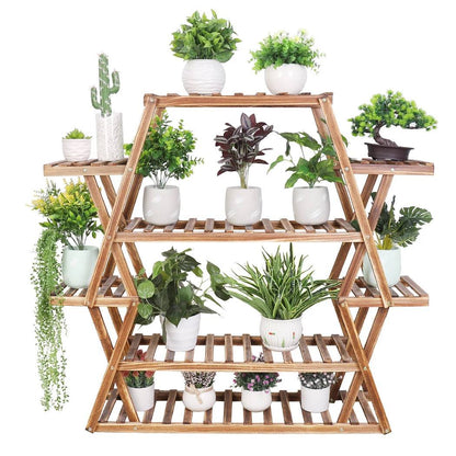 Etagere Plante En Bois - Mon Porte Plante