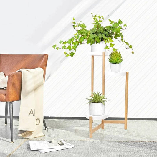 Porte Plante En Bois Sur Pied - Mon Porte Plante
