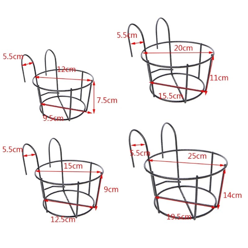 Support Plante Balcon - Mon Porte Plante