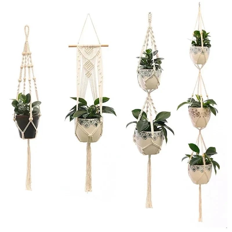 Support Plante Macramé - Mon Porte Plante