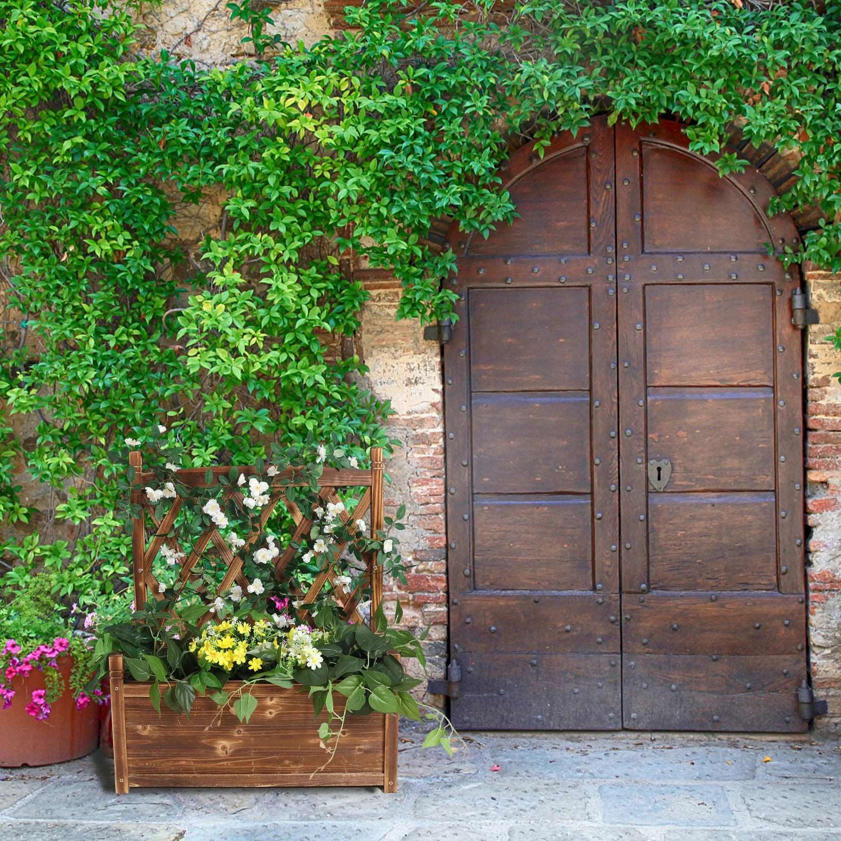 Support Plante Terrasse - Mon Porte Plante