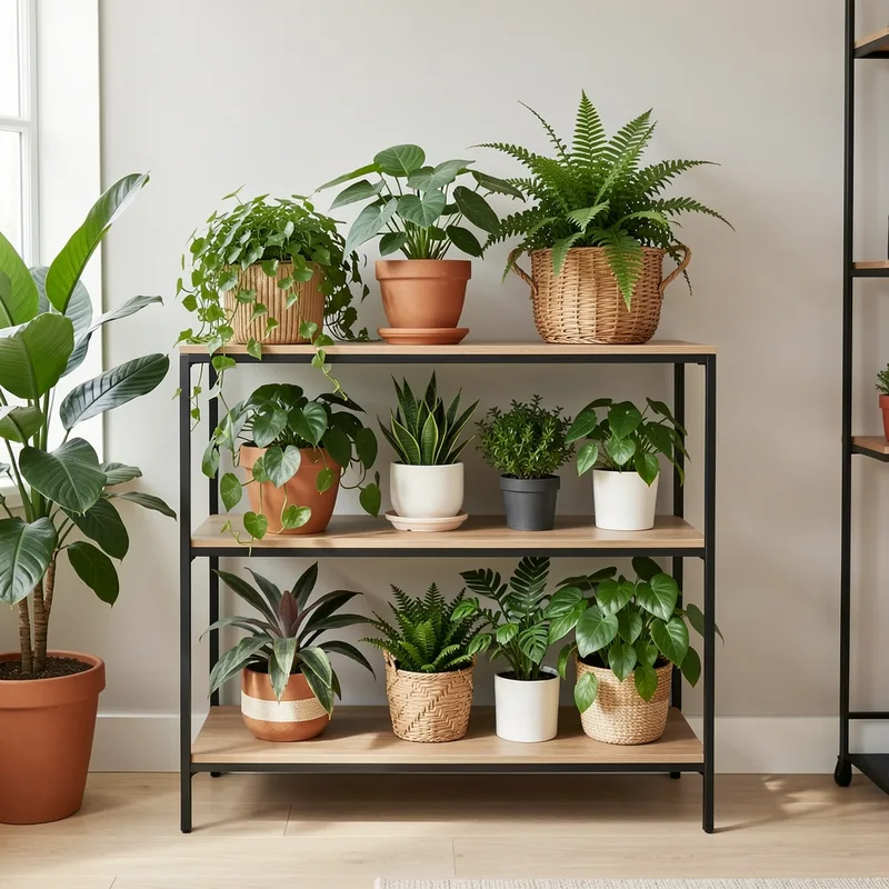 Meuble plante : quel support choisir pour vos végétaux