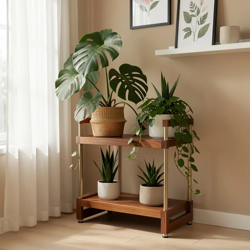 Support de plantes d'intérieur : guide complet pour optimiser votre espace