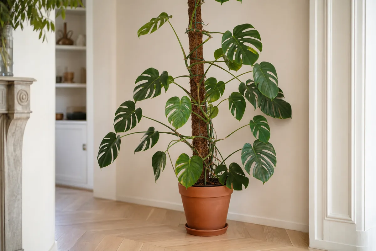 Tuteur mousse Monstera : le fabriquer et le poser